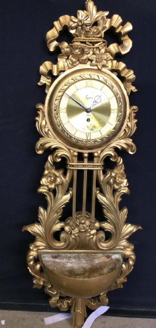 Vintage Composite & Metal SYROCO Clock (1 of 8)