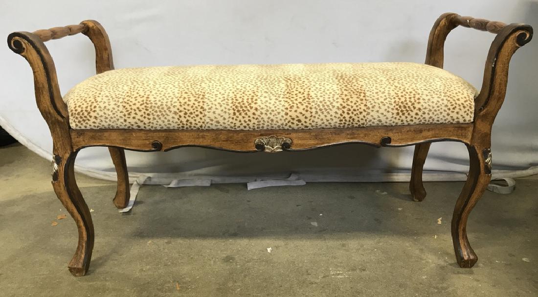SARREID DESIGN Upholstered Italian Bench (1 of 8)