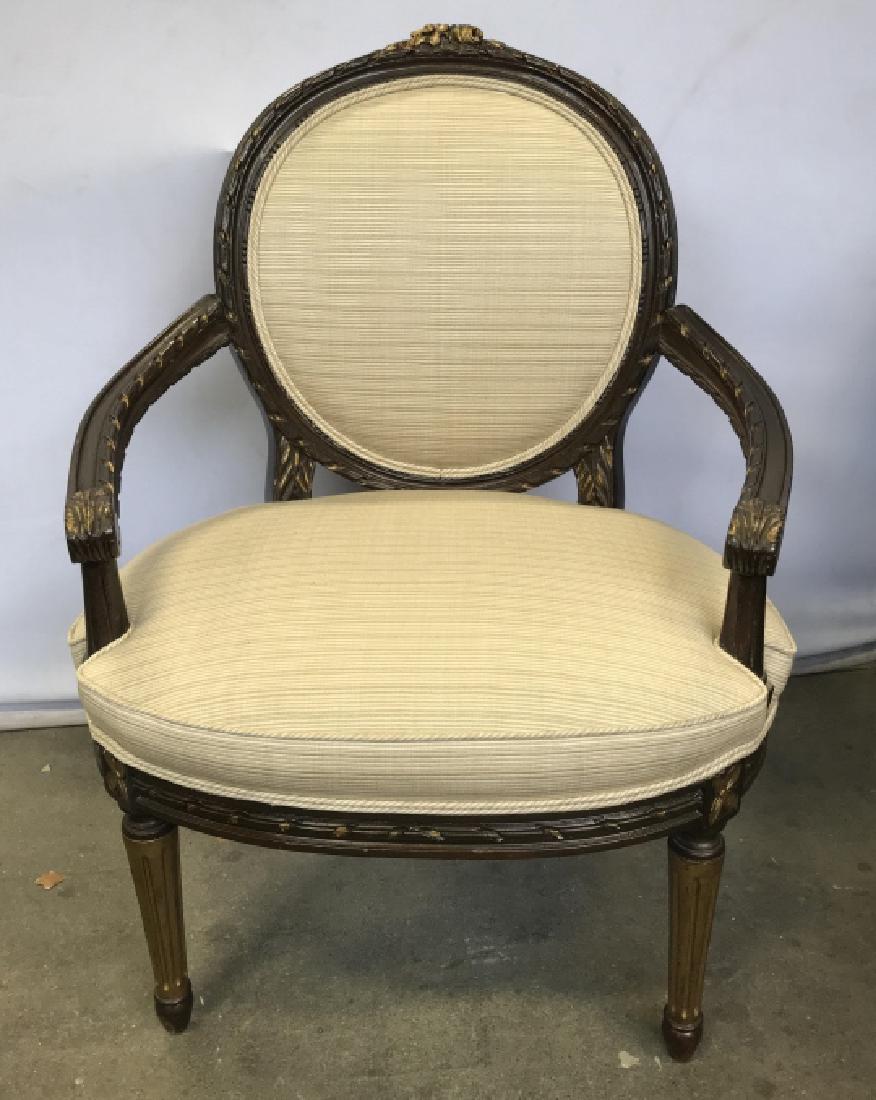 Vintage Bergere Louis XVI Style Chair (1 of 9)