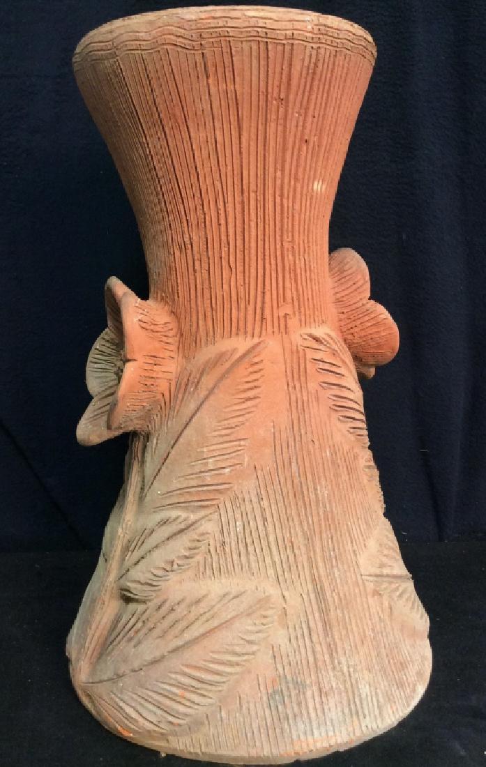 Vintage Terra Cotta Planter Pedestal (1 of 8)
