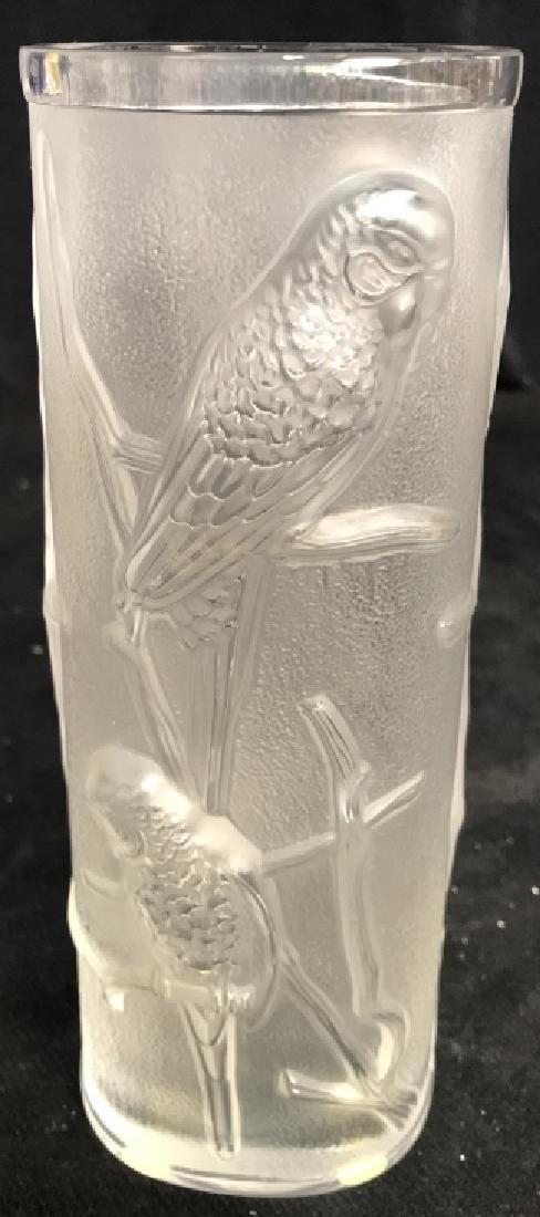 LALIQUE, France Bird Form Vase (1 of 9)