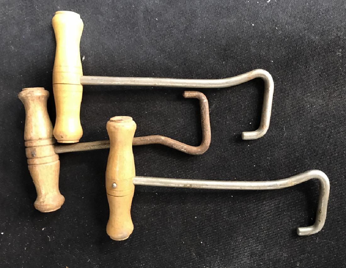Set 3 Vintage Riding Boot Hooks (1 of 4)