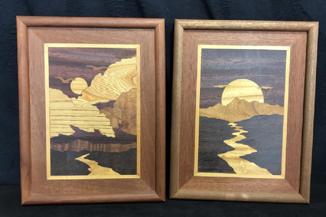 Pr Hudson River Inlay Wood Art Moon and Clouds (1 of 9)
