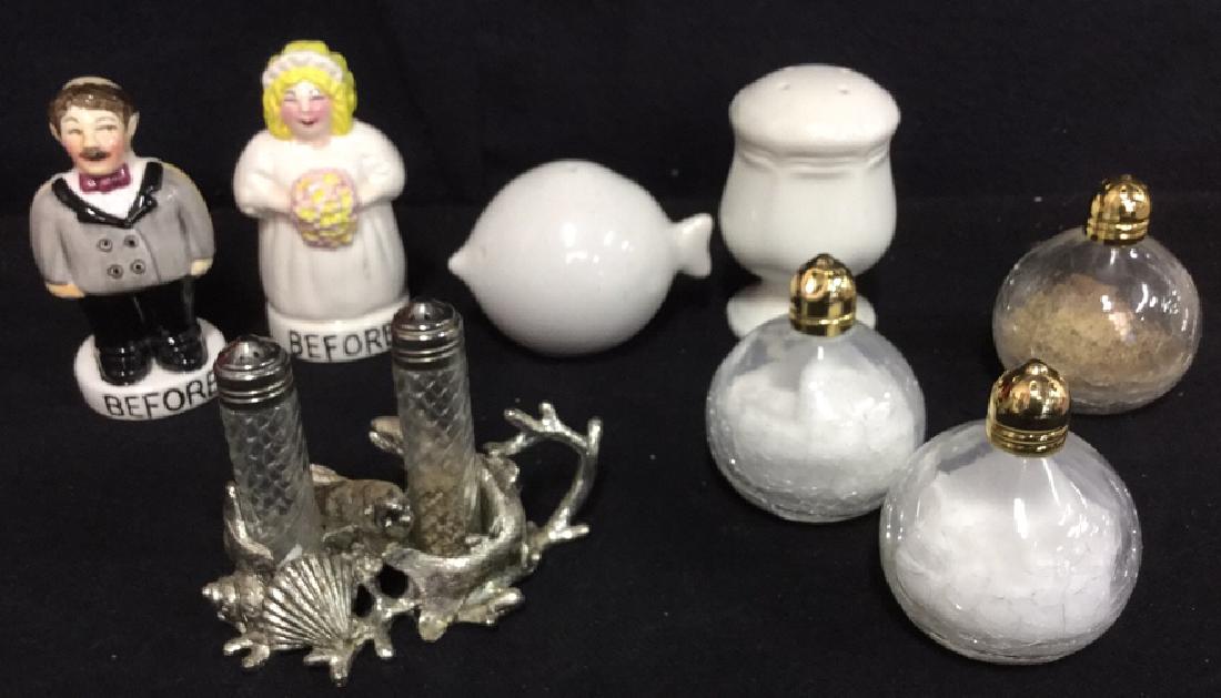 Lot 8 Mixed Lot Of Salt And Pepper Shakers (1 of 10)