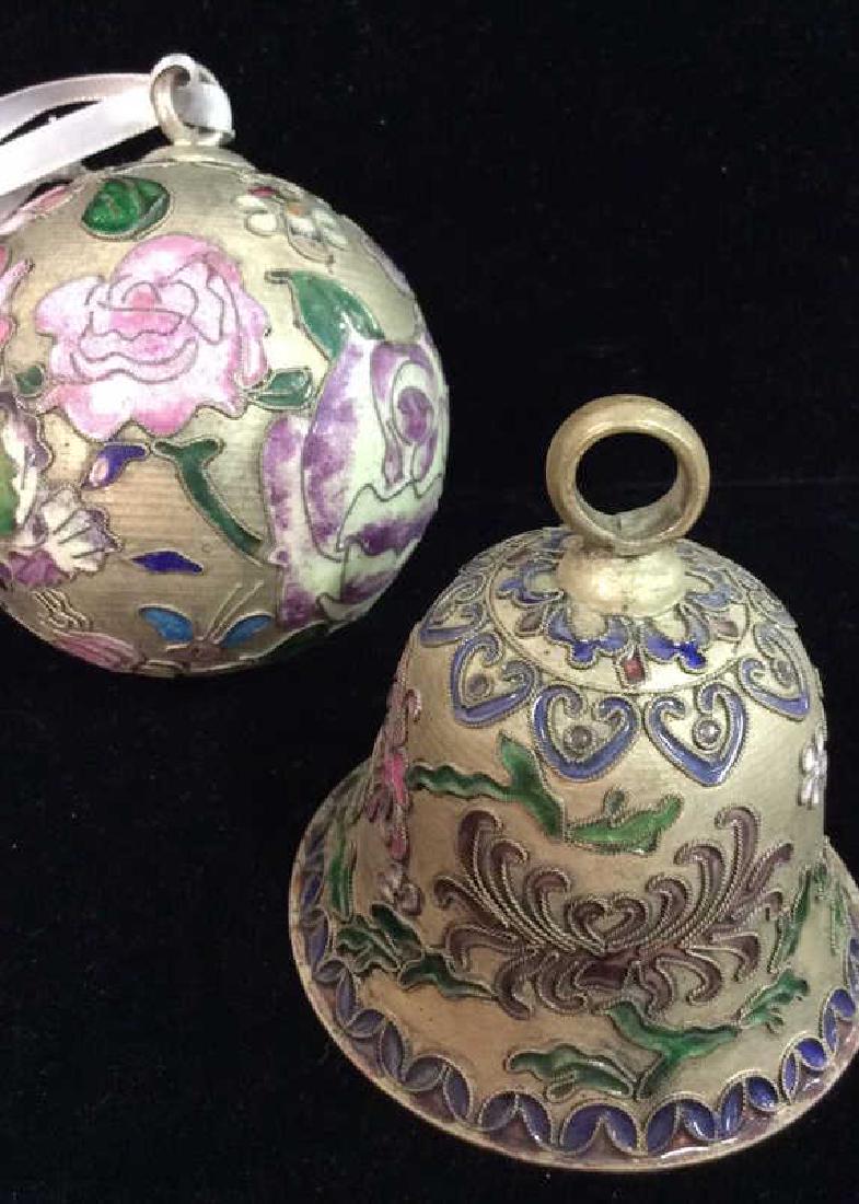 Vintage Enamel Cloisonné Ornaments (1 of 8)