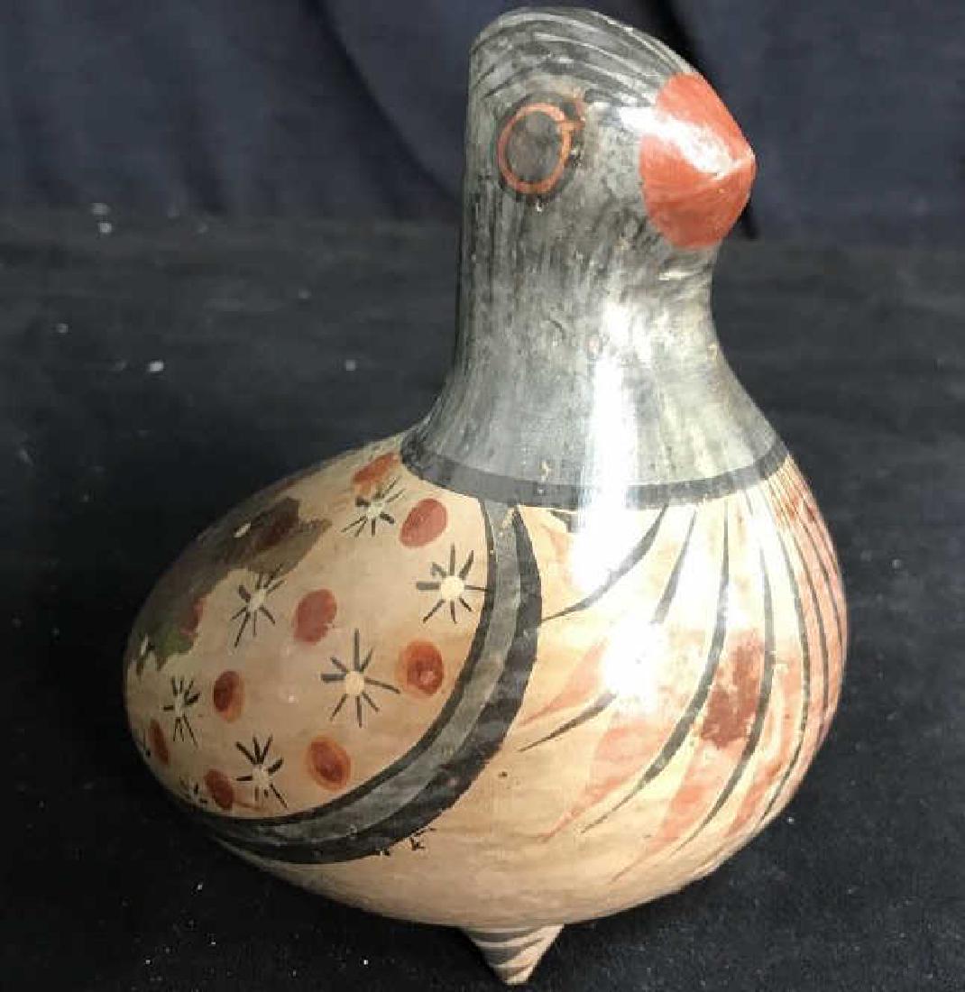 Painted Ceramic Bird Figural (1 of 6)