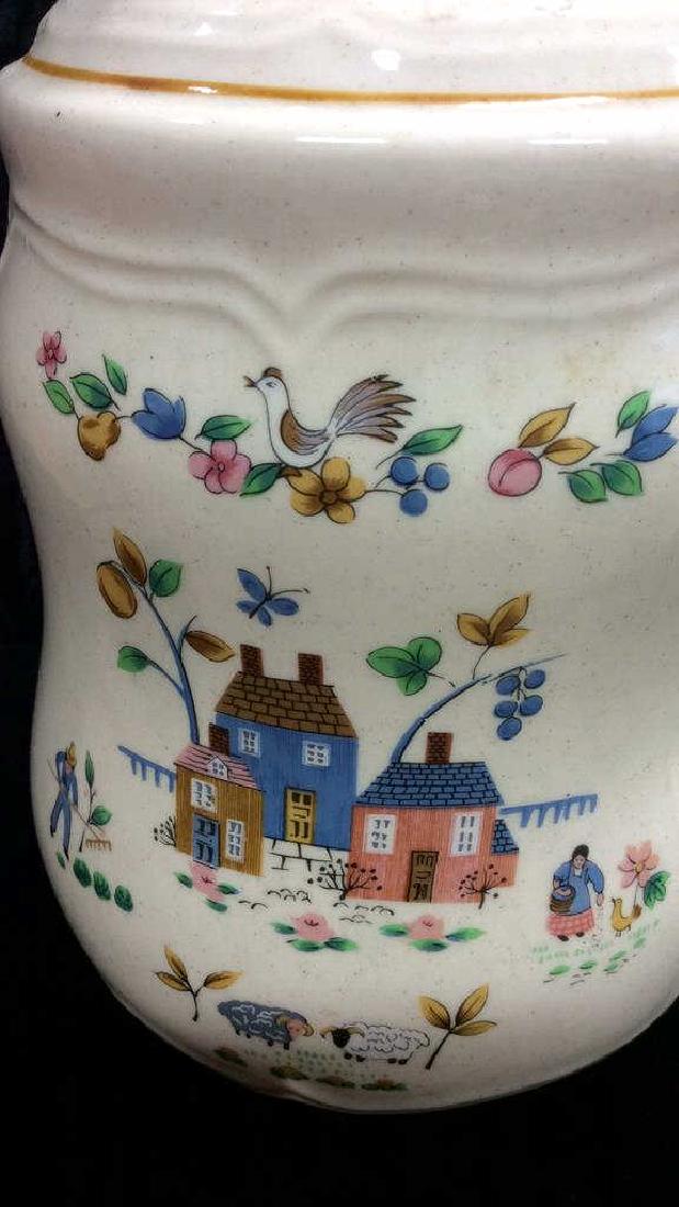 Hand Painted Ceramic Jug Table Lamp (1 of 8)