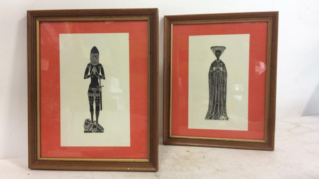 Lot 2 Framed Figural Prints (1 of 6)
