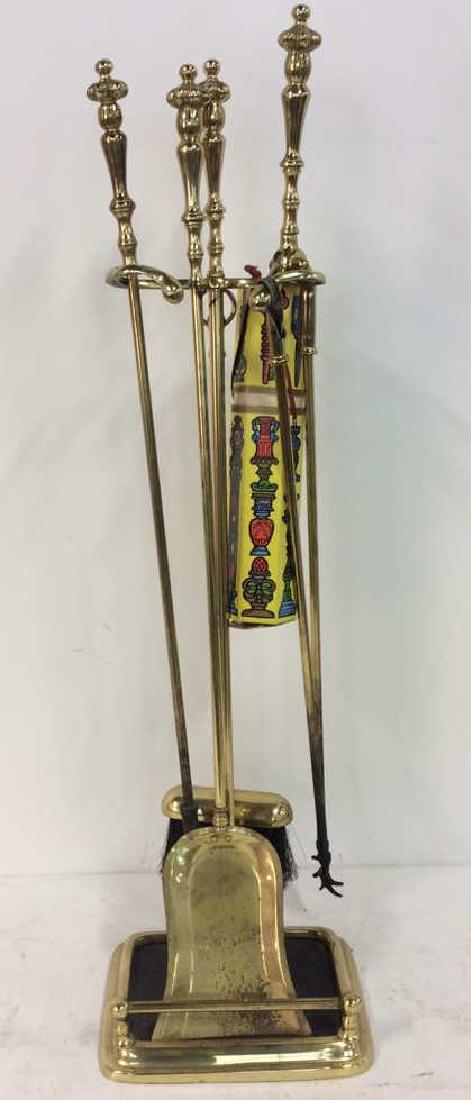 Lot 5 Brass Fireplace Tools (1 of 10)