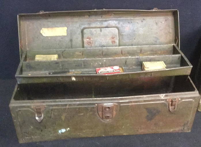 Lot 2 Vintage Art Supply Boxes