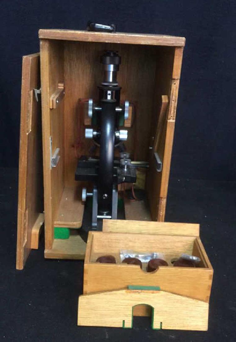 Vintage Unitron Microscope in Box with Accessories (1 of 10)
