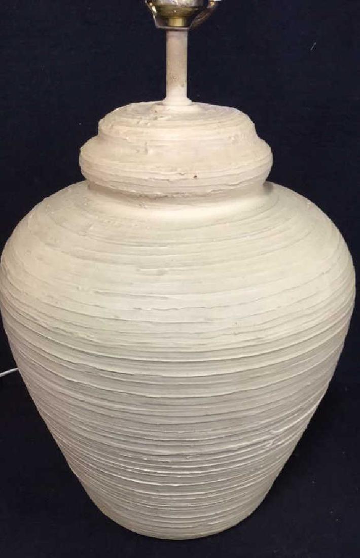 Plaster Composite Table Lamp Ginger Jar Form (1 of 7)