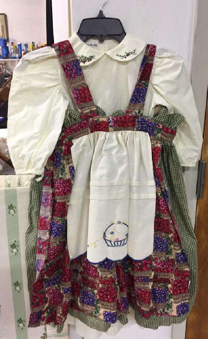 Ode To Joy Girl's Dress With Pinafore (1 of 10)