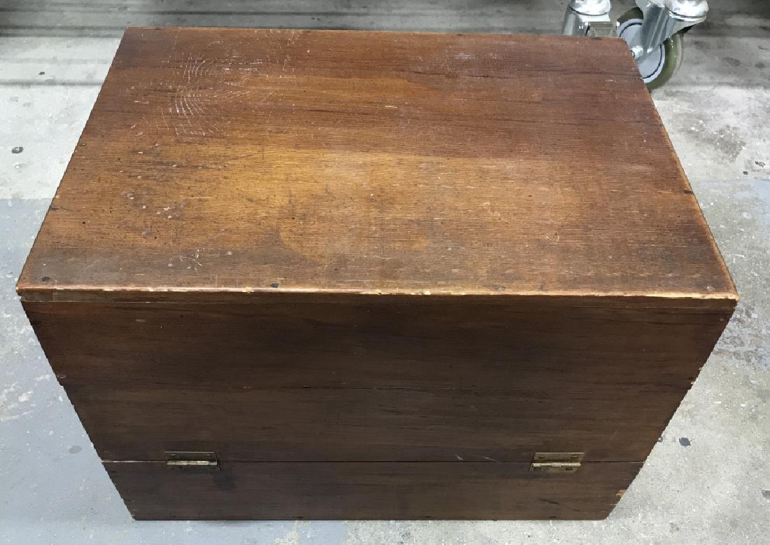 Wooden Chest File Box (1 of 7)