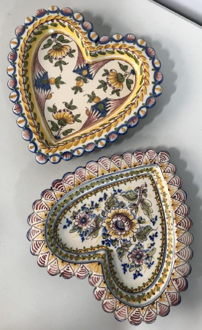 Pair Of Portuguese Hand Painted Ceramic Plate (1 of 6)