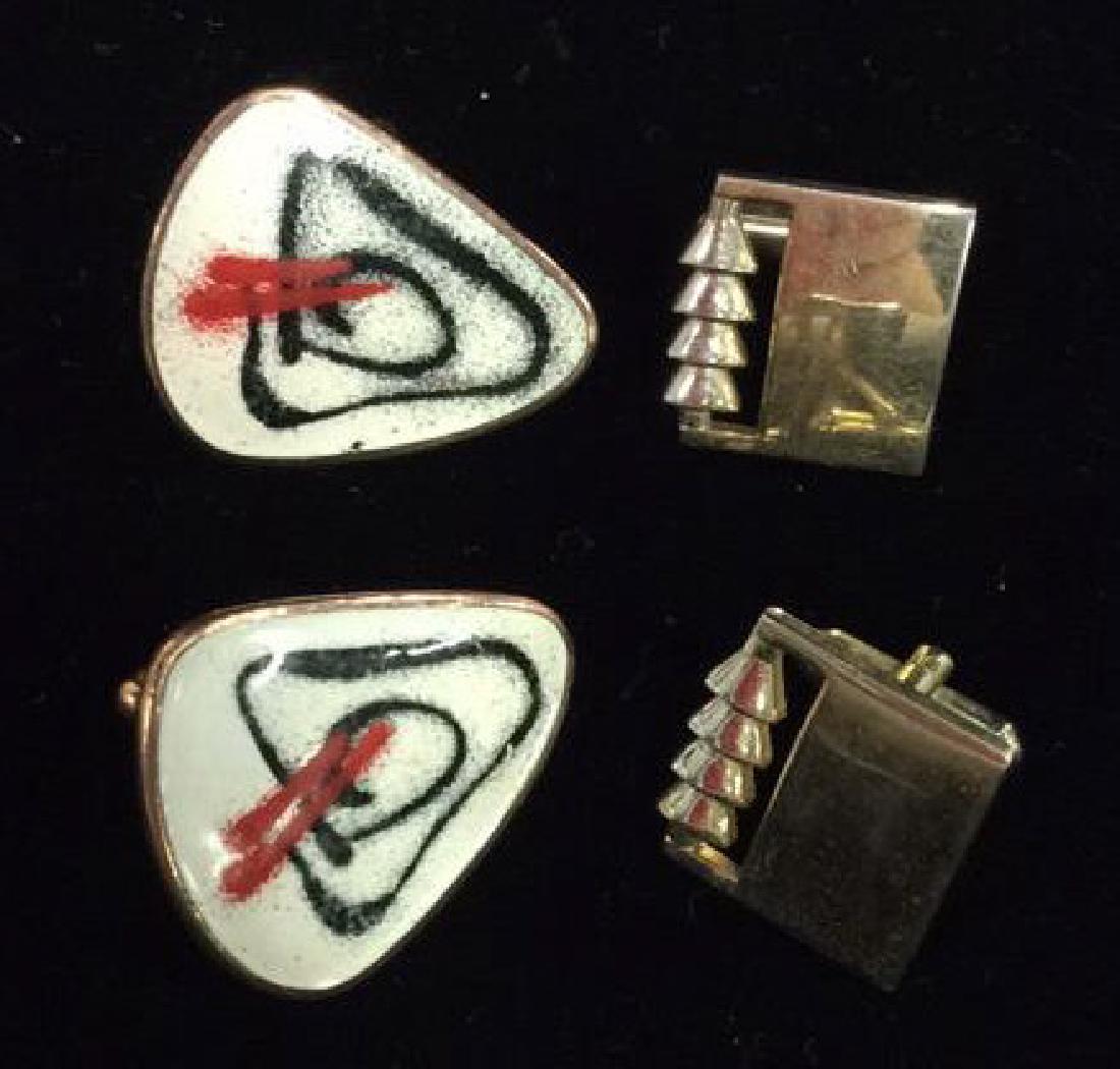 Lot 2 Pairs of Cufflinks Jewelry (1 of 8)
