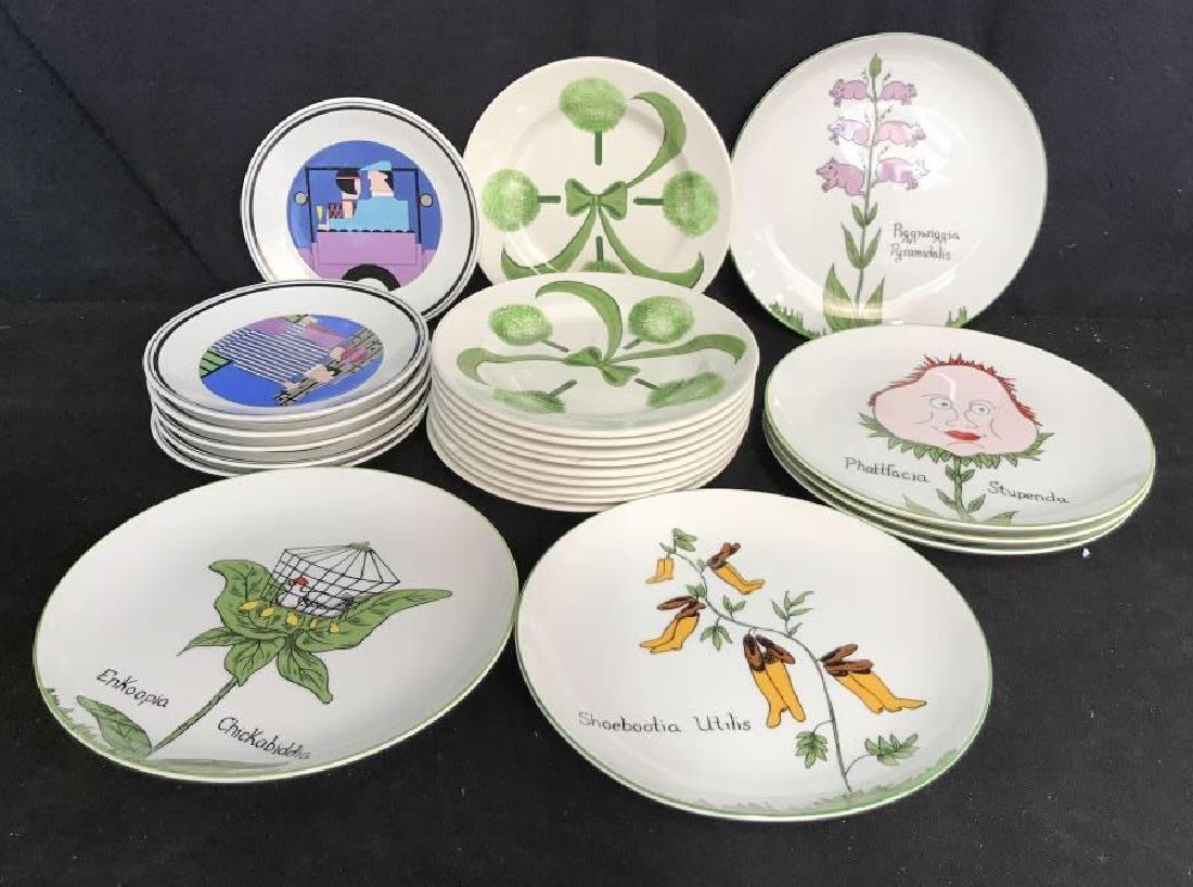 3 Sets Dessert Plates Ceramic (1 of 16)