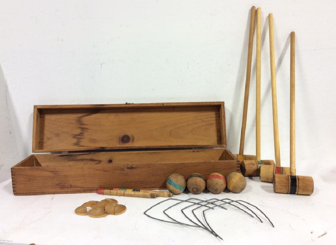 Vintage/Antique Child’s Croquet Set (1 of 7)