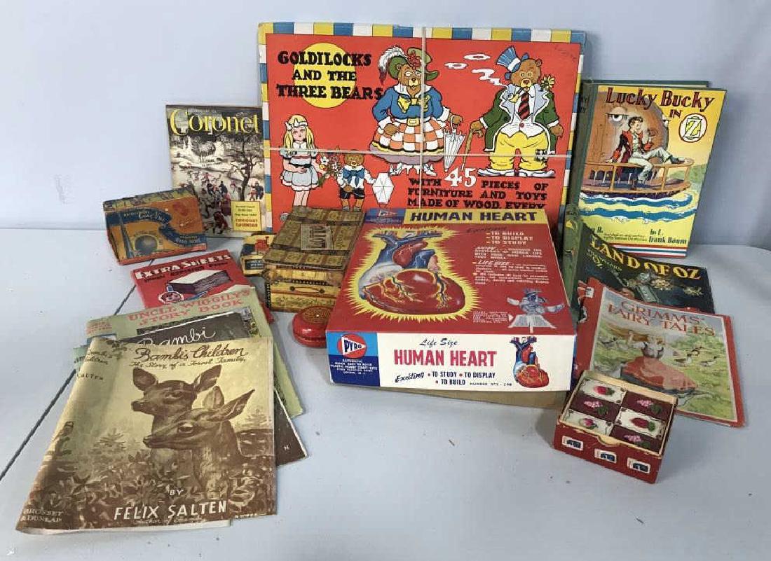 Group Lot Vintage Collectible Toys And Games (1 of 18)