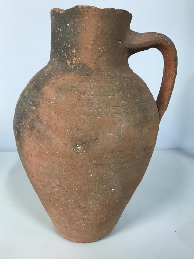Terra Cotta Vintage Ceramic Jug (1 of 9)