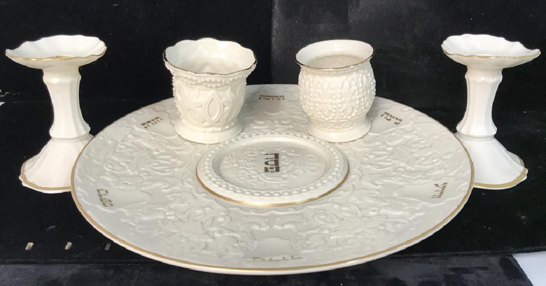 Lot 5 Porcelain LENOX Tabletop Accessories (1 of 6)