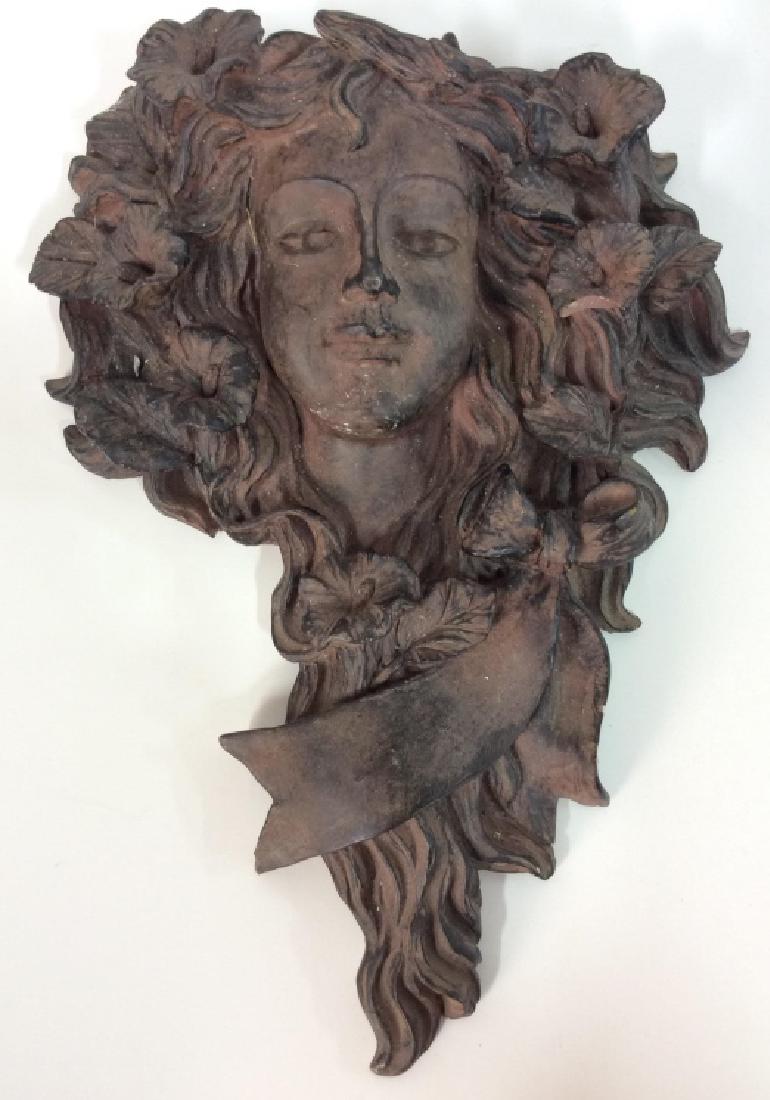 Art Nouveau Inspired Composite Wall Plaque (1 of 6)