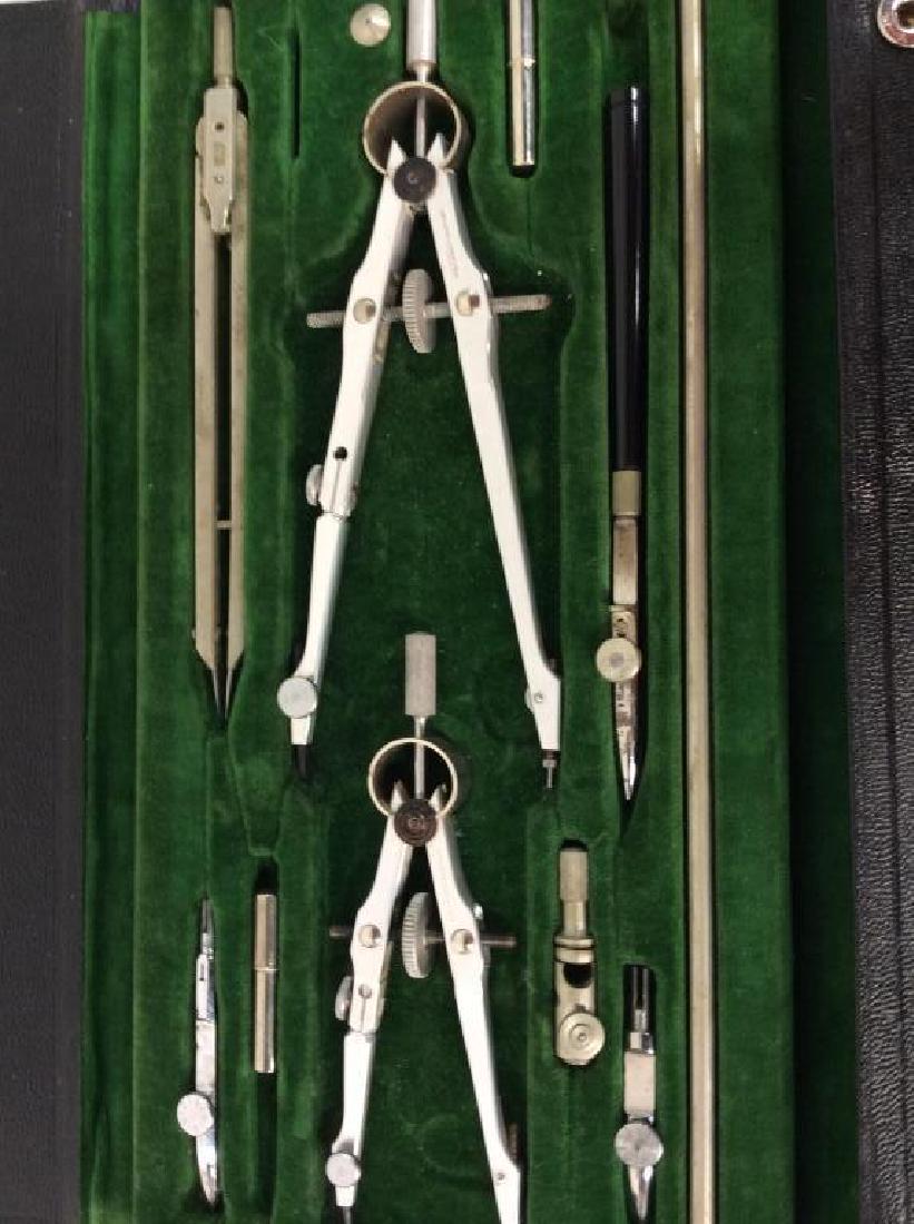 Pair Vintage Dietzgen Master Pro Drafting Sets