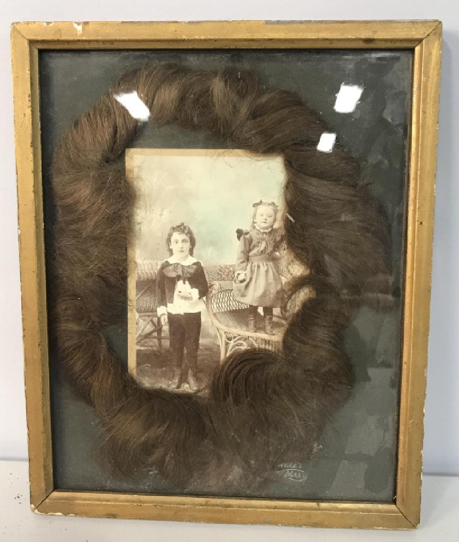 Antique Victorian Mourning Artwork (1 of 8)