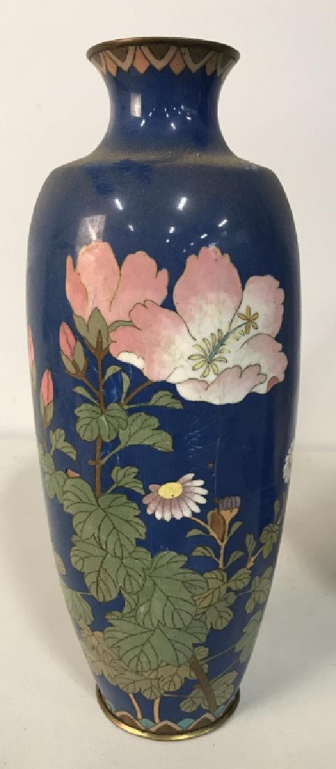 Lot 2 Vintage Vases Hand Painted Porcelain Asian (1 of 11)