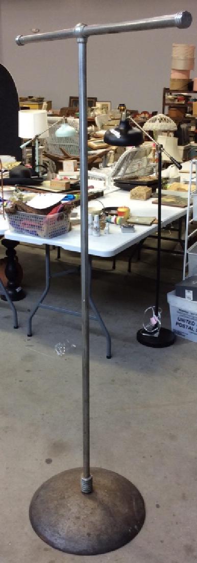 Vintage Metal Clothing Rack Floor Stand (1 of 5)