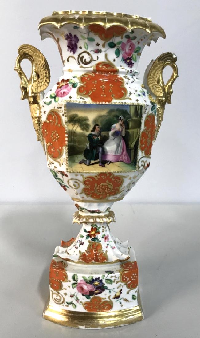 Vintage hand painted Porcelain Urn (1 of 15)