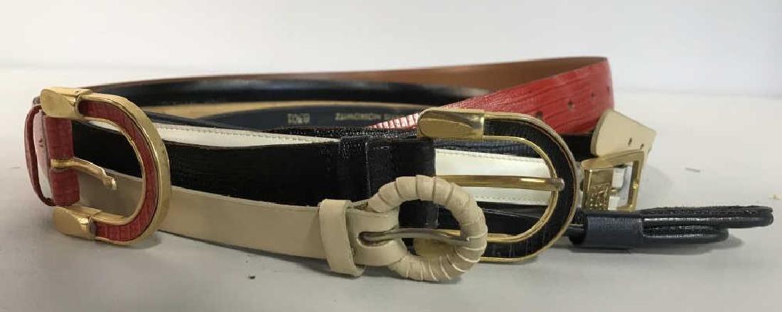 Group Ladies Leather Belts Fashion Accessories (1 of 9)