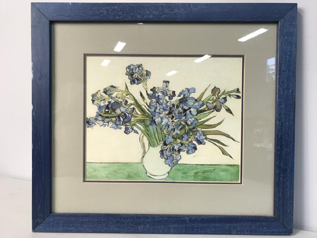 Framed Floral Print Artwork (1 of 5)