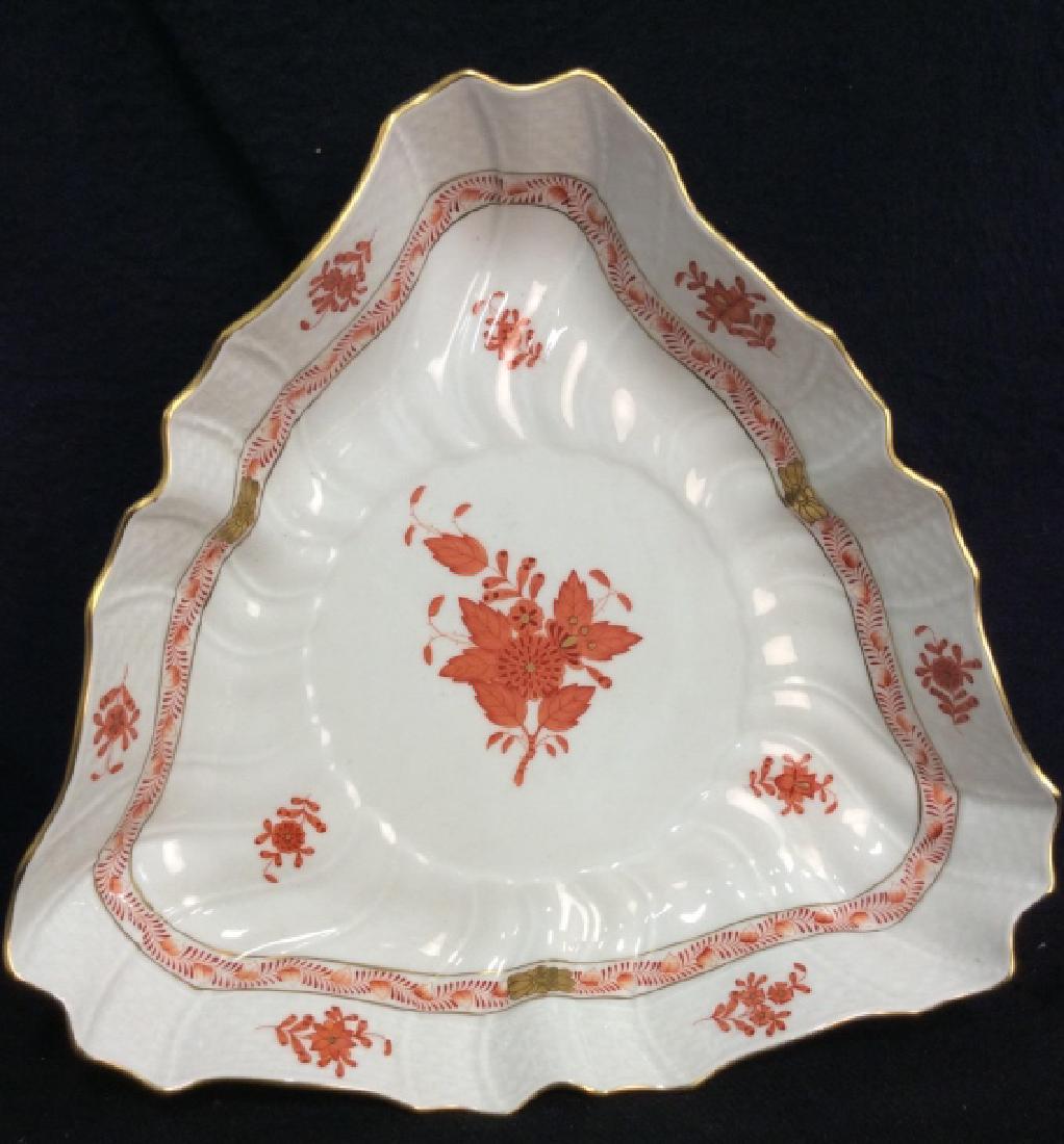 HEREND HUNGARY Handpainted Dish (1 of 8)