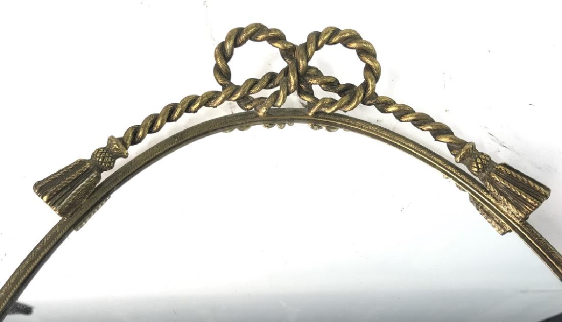 Gold Tassel Detailed Vanity Mirror (1 of 6)