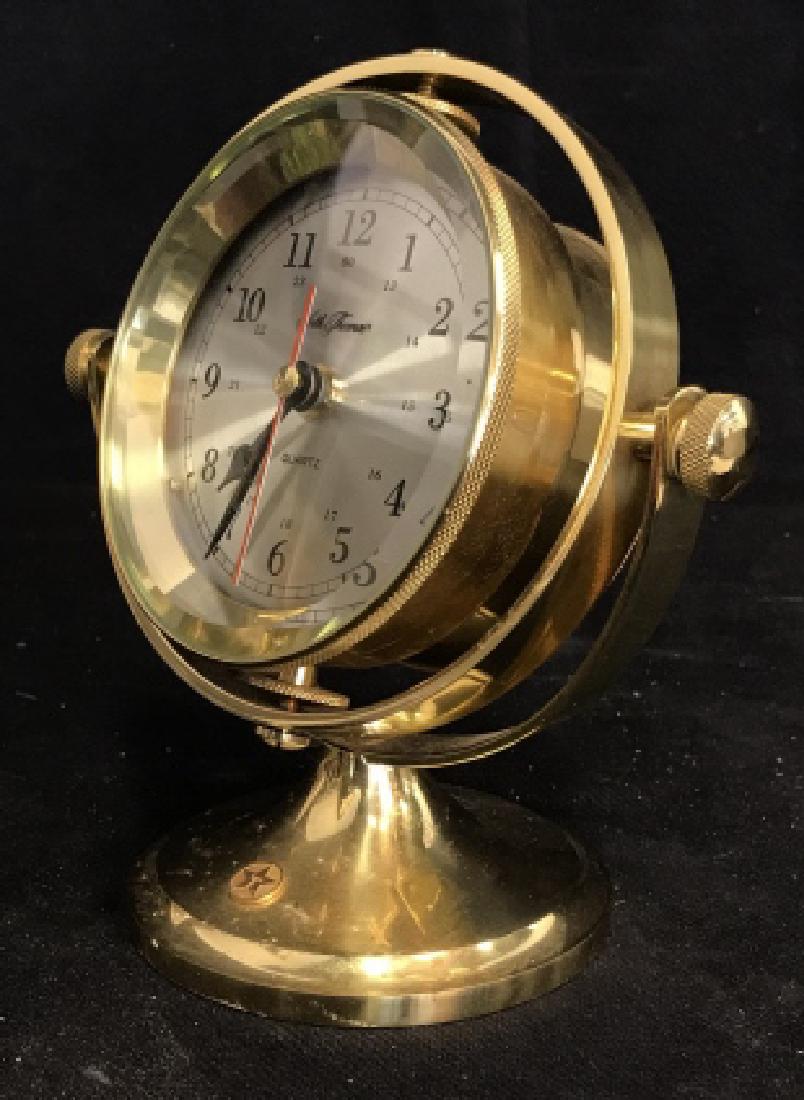 Seth Thomas Brass Swivel Schooner Clock (1 of 15)