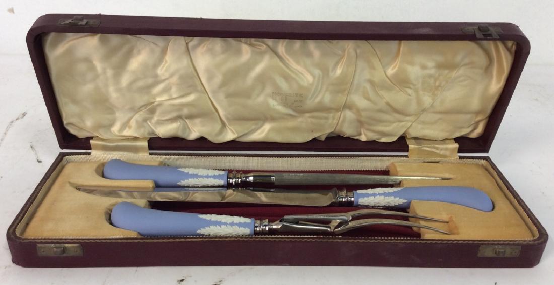Lot 3 WEDGWOOD Carving Set (1 of 6)