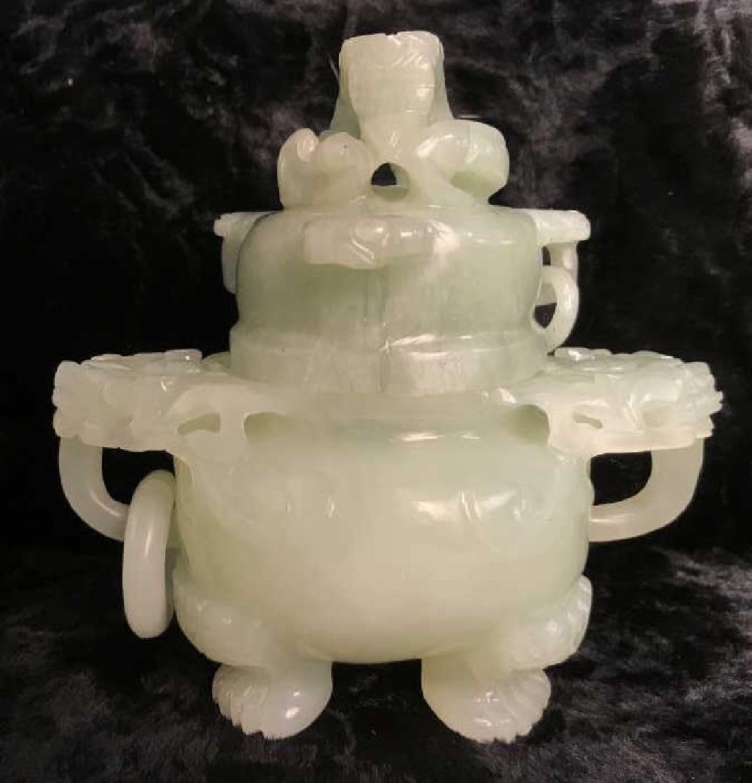 Oriental Jade/Jadeite Natural Stone Vessel (1 of 8)
