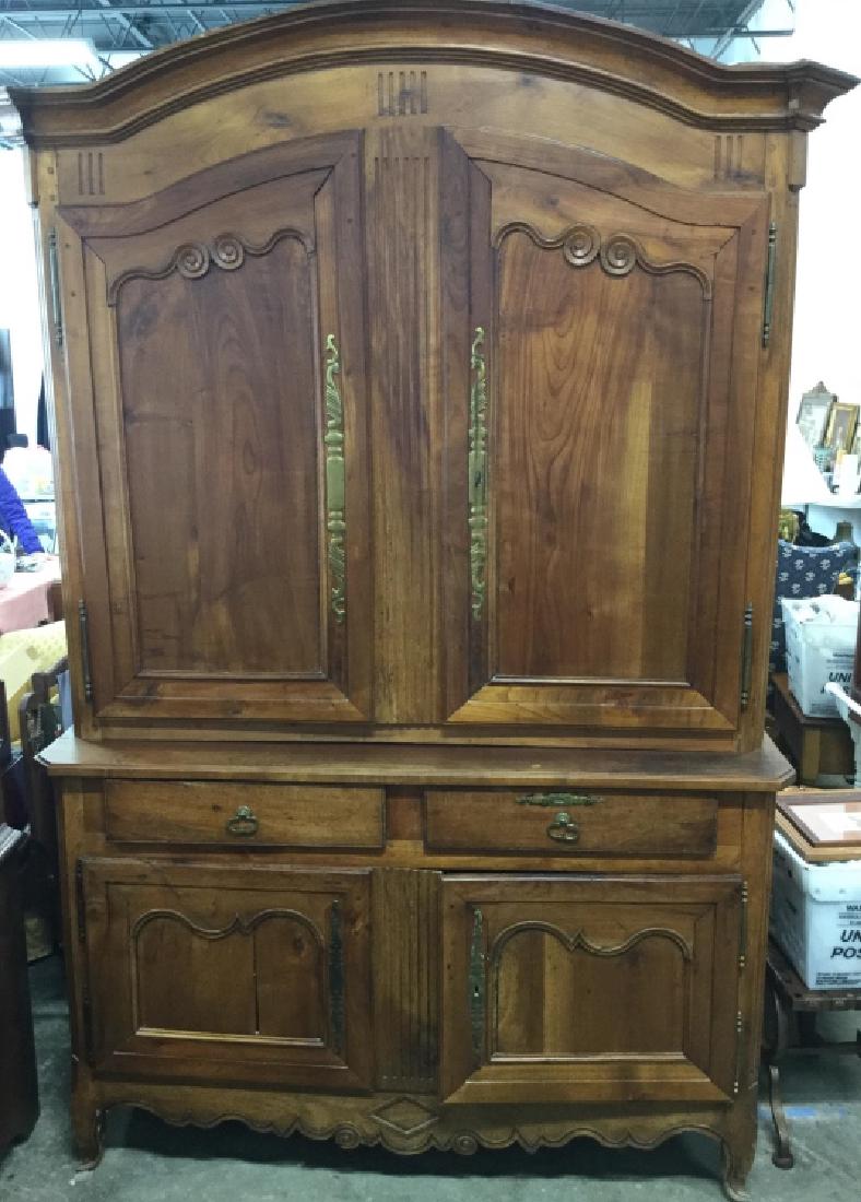Vintage Carved Wooden Hutch (1 of 8)
