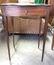 Vintage Wooden End Table W Drawer - 3