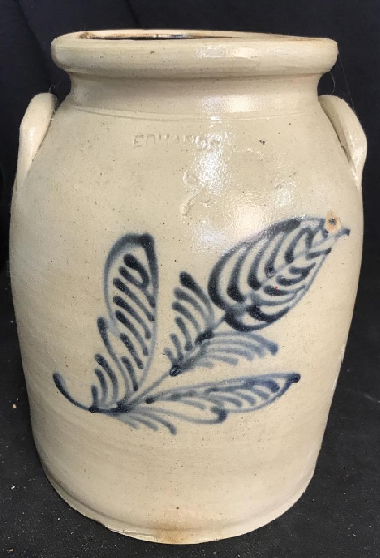 Vintage Signed EDMANDS Glazed Jug (1 of 13)