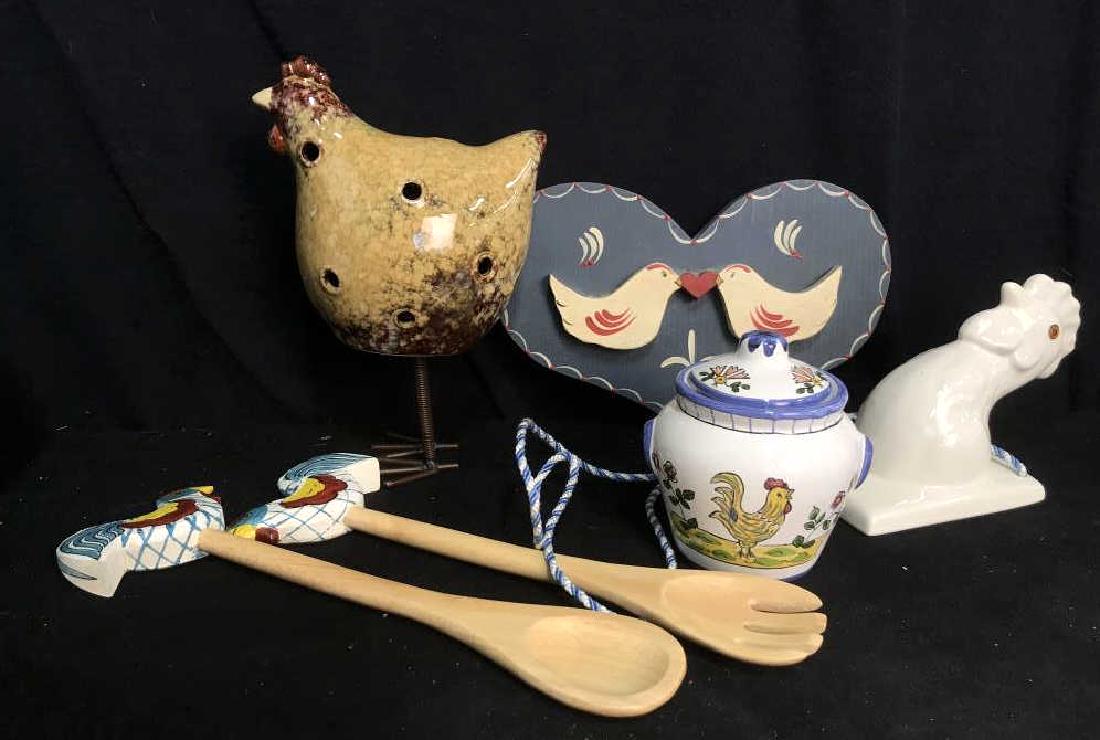 Group Rooster Chicken Table Top Decor (1 of 14)