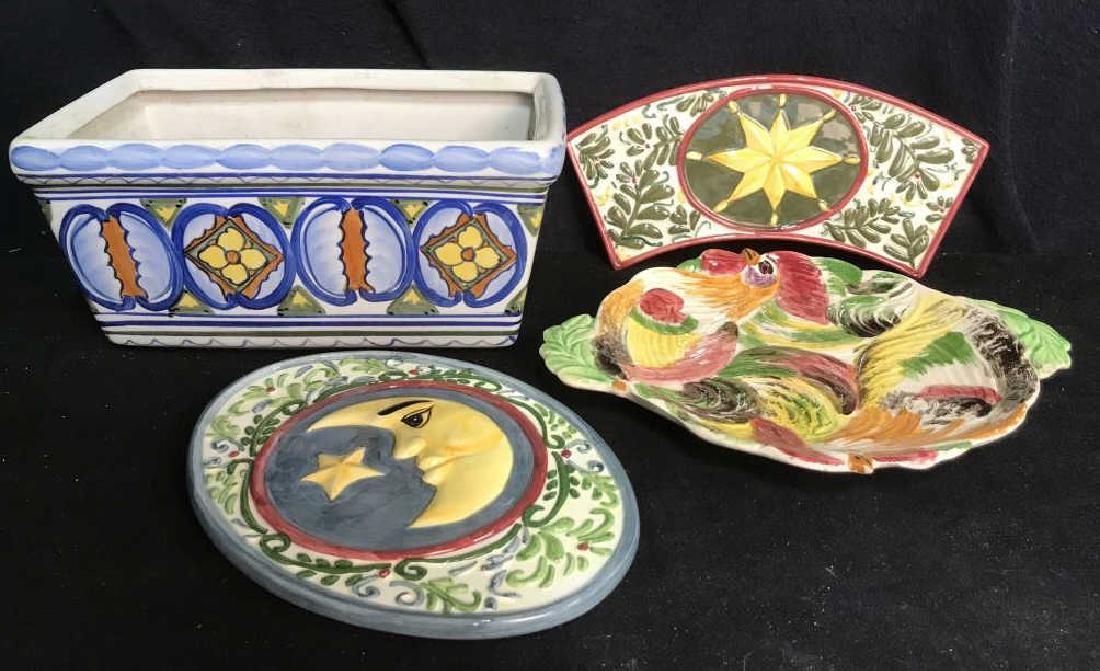 Painted Ceramic Tableware Accessories (1 of 7)