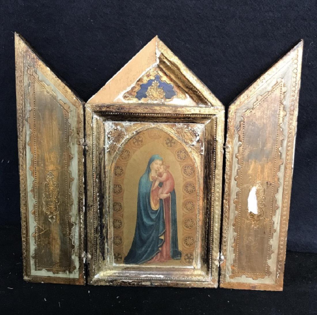 Religious Icon Print of Mary & Baby Jesus (1 of 7)