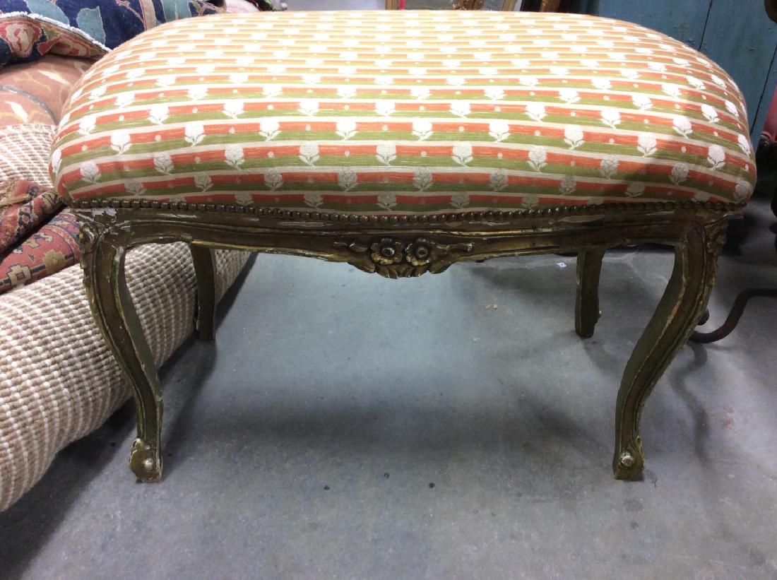 Vintage Victorian Style Ottoman (1 of 7)