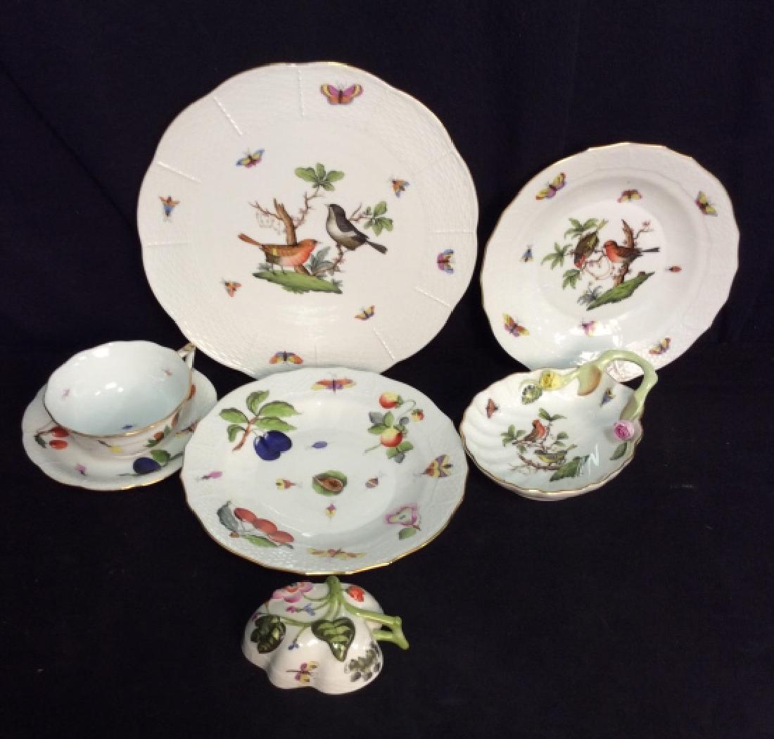 HEREND Hand Painted Porcelain Group Lot (1 of 14)