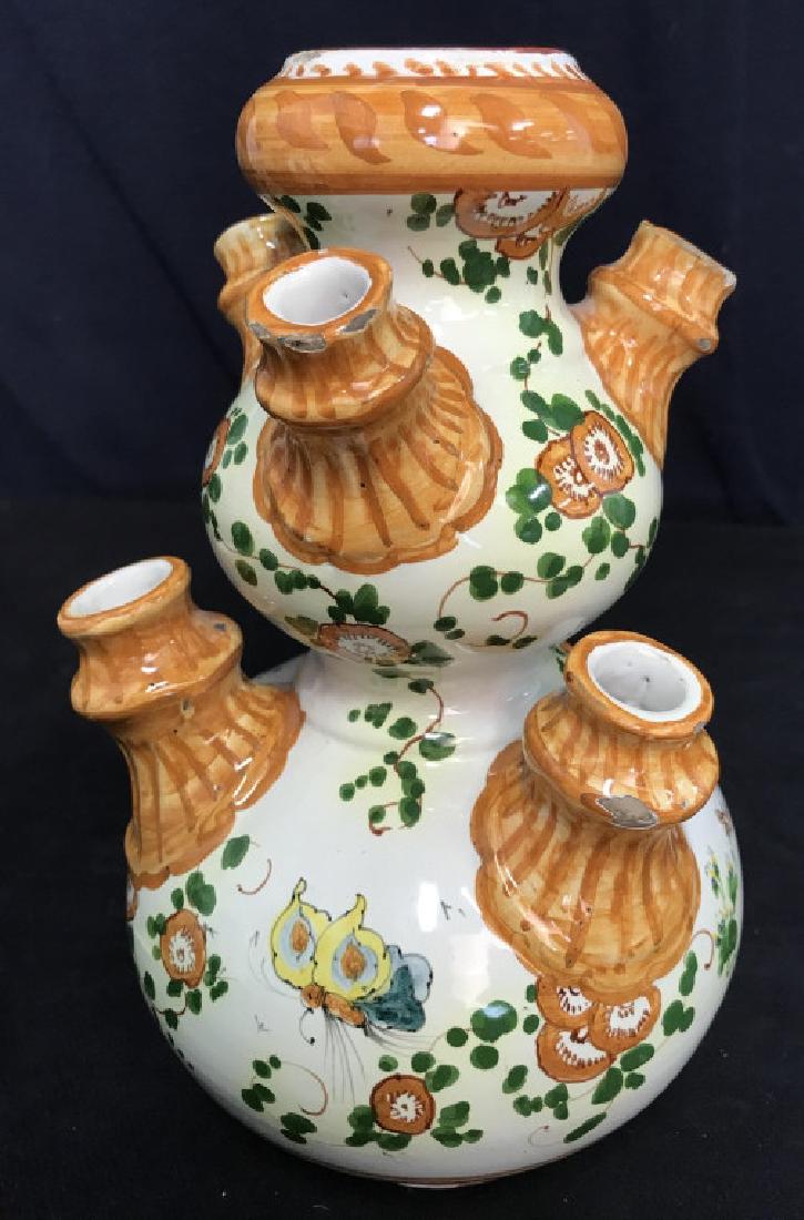 Italian Ceramic Multi Hole Vase (1 of 12)