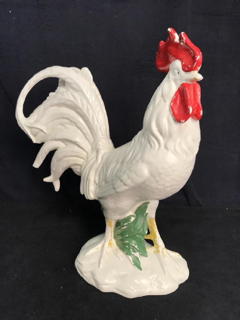 Vintage Atlantic Mold Ceramic Rooster (1 of 8)