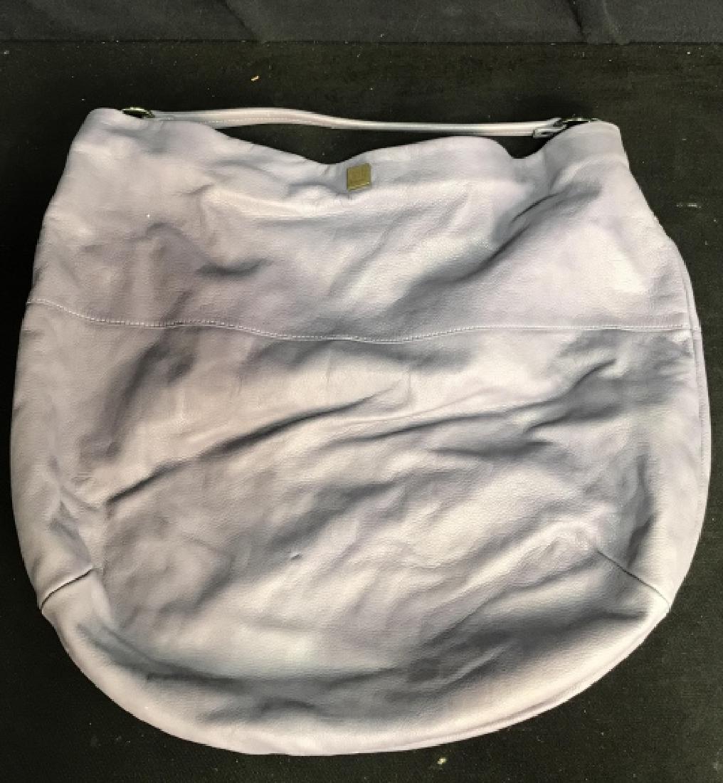 MISSONI Designer Violet Leather Shoulder Bag (1 of 12)