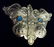 Vintage Gilt Metal Fashion Accessory Belt Buckle - 2